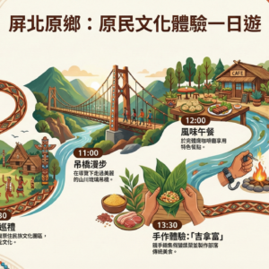 原鄉慢旅提案線・文化 × 生態 × 生活體驗